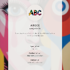 Poszter kép Barevný obličej