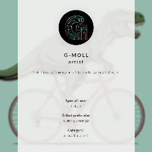 Retro plakát Abstraktní obličej