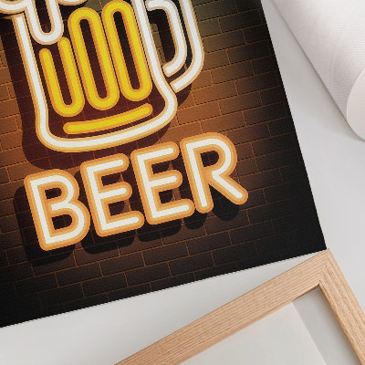 Poszter kép Neonové pivo