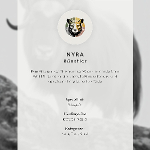 Retro poszter Portrét koně