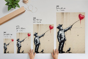 Poszter kép Graffiti na zdi