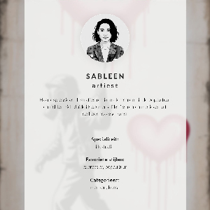 Vintage poszter Graffiti srdce