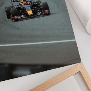 Retro poszter Formulový závod