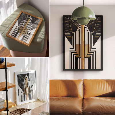 Poszter kép Art deco