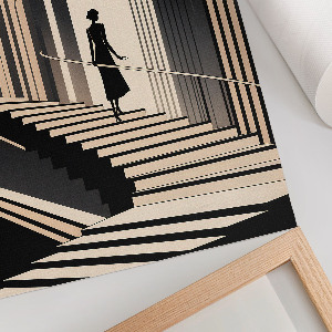 Vintage poszter Monochromatická elegance