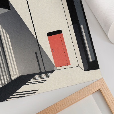 Retro poszter Minimalismus architektury