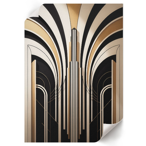 Retro plakát Art deco
