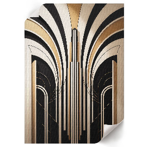 Retro art deco plakát