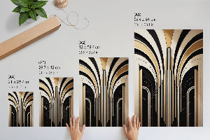 Retro plakát Art deco