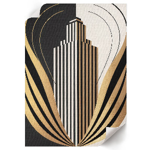 Poszter art deco stílusban