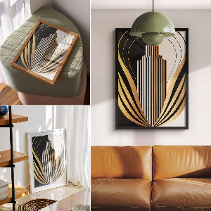 Poszter kép Art deco