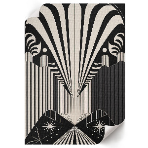 Vintage poszter Geometrická abstrakce