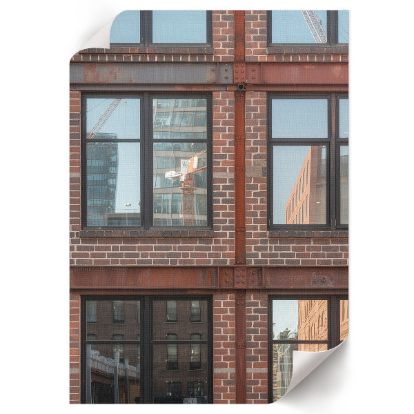 Retro poszter Městská architektura