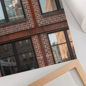 Retro poszter Městská architektura