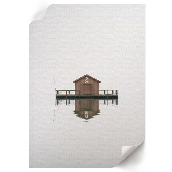 Poszter kép Chata u vody