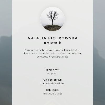 Poszter kép Chata u vody