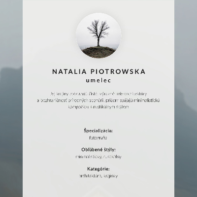 Poszter kép Chata u vody