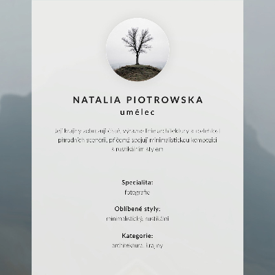Poszter kép Chata u vody