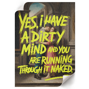 Retro poszter Moderní umění