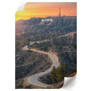Poszter: hollywoodi tájkép