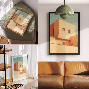 Poszter kép Moderní architektura