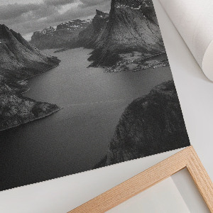 Vintage poszter Horská krajina