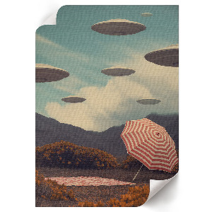 Retro poszter Kosmické lodě