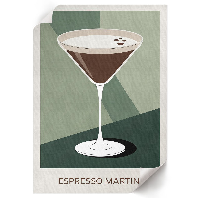 Retro plakát Martini grafika
