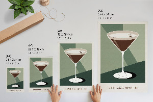 Retro plakát Martini grafika