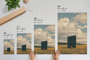 Retro poszter Tajemný monolit