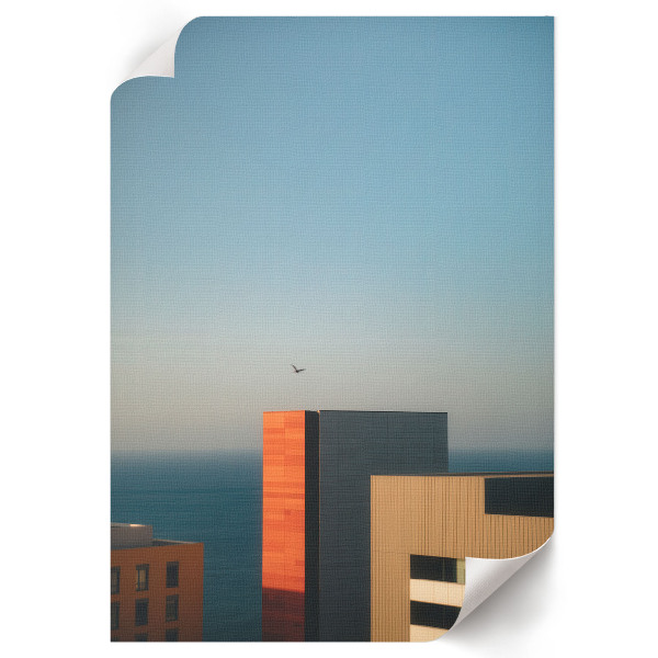 Poszter kép Město a moře