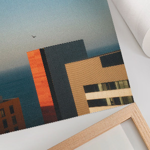 Poszter kép Město a moře