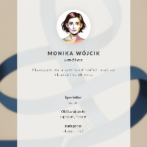 Vintage poszter Profily obličeje