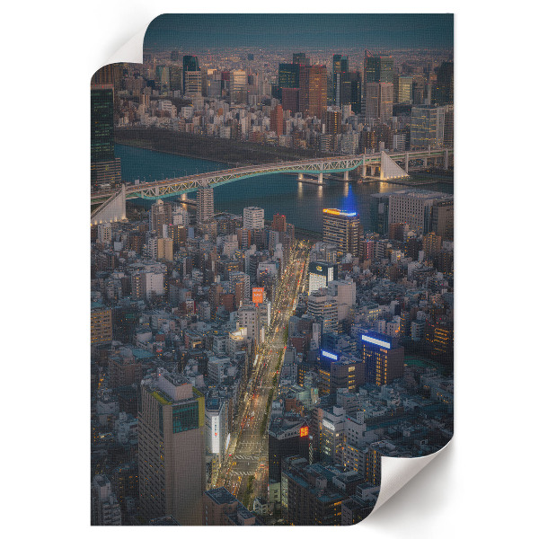 Retro poszter Městská elegance