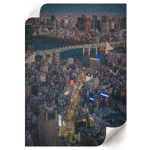 Retro poszter Městská elegance