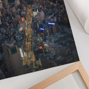 Retro poszter Městská elegance