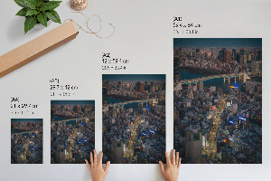 Retro poszter Městská elegance