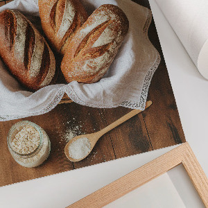 Vintage poszter Rustikální kuchyně