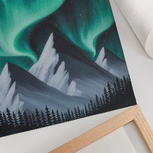 Vintage poszter Magická noc