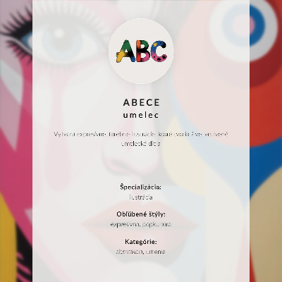Retro plakát Hořící oblečení