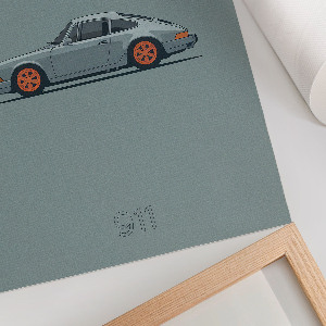 Vintage poszter Klasické auto