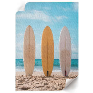 Retro poszter Surfařská pláž