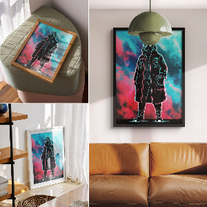 Poszter kép Kreslená postavička