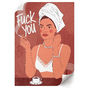 Vintage poszter Sebevědomý/á