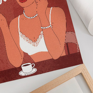 Vintage poszter Sebevědomý/á