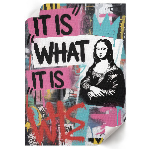 Retro plakát Pouliční umění