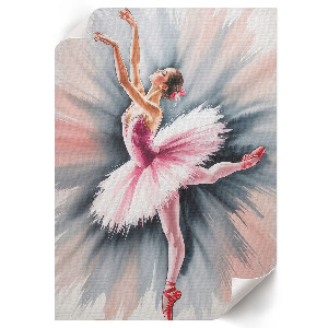 Retro poszter: balerina kép