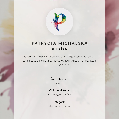 Retro plakát Duhová postava