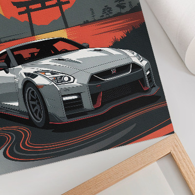 Retro poszter Auto Japonsko