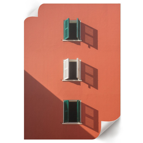 Poszter kép Oranžová fasáda